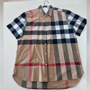 Burberry Button Down Men XL